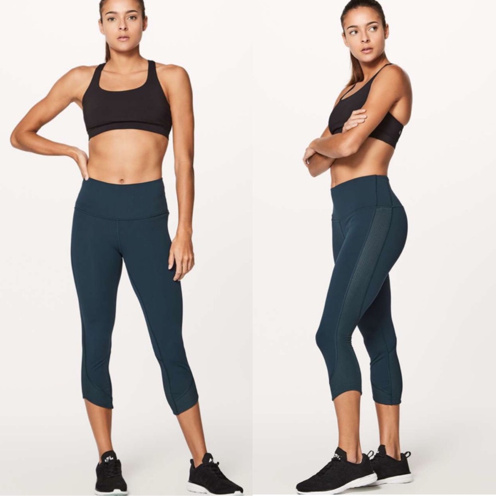 Lululemon Ready Set Go Crop Size 8
